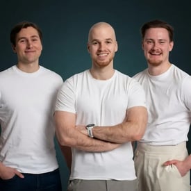 Victor Benz, Arthur Libovych und Fjonn Kuhnmünch von Tante Thea, Experten für Praxis und Betrieb bei Automatenkreis.